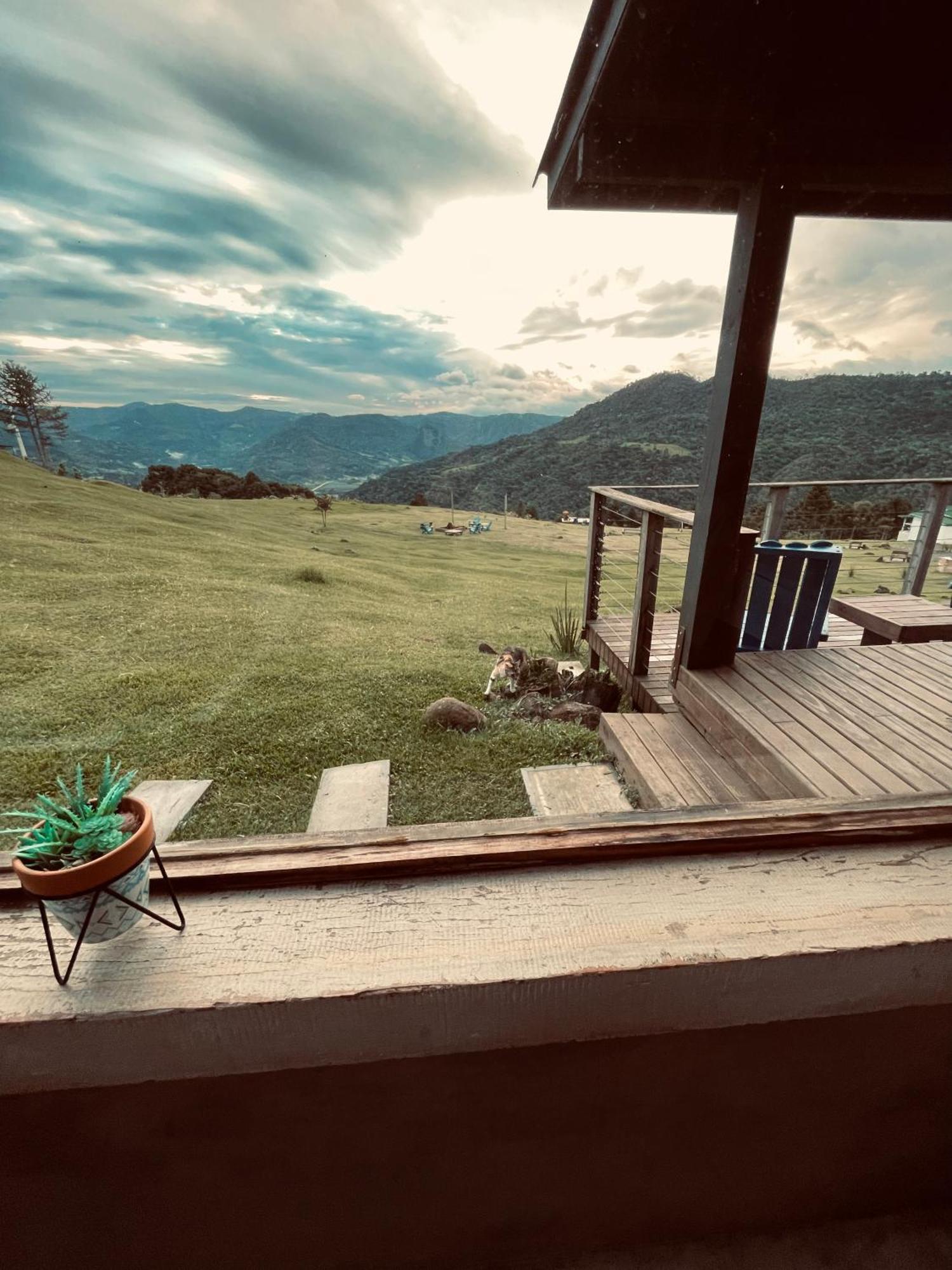 Pousada Colina Dos Ventos - Cabana Monte! Urubici Exteriér fotografie